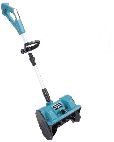 Pala Quitanieves Inalámbrica Barredora de Nieve Eléctrica con Poste Extensible a Batería de 21 V, Peso Ligero 10 Libras, 12,5 Pulgadas de Ancho 6,3 Pulgadas de Profundidad 26