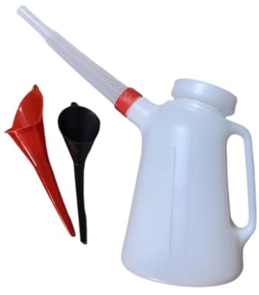 Qerwsdty De-Oiler - Depósito medidor de aceite para coche, dispensador de aceite de motor, dispensador de aceite para líquidos de coche A