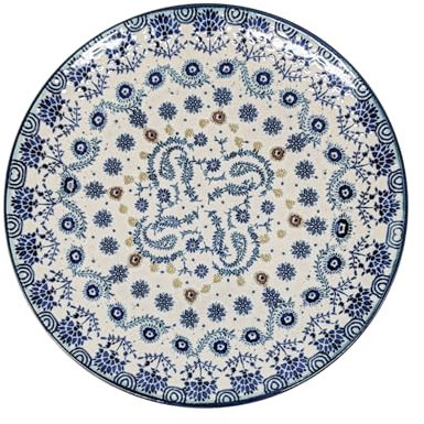 Santa Clara - Plato de postre (20 cm), color azul