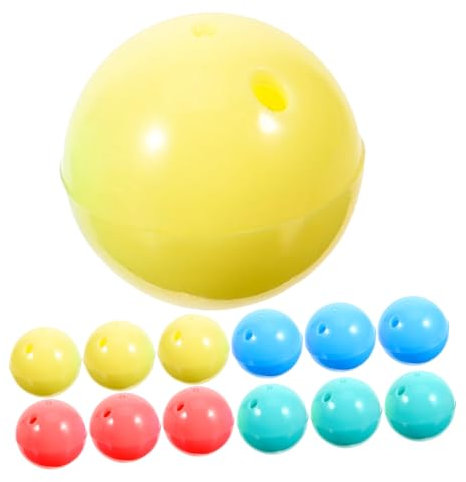 MOBUTOFU Mini Vending Machine Balls 20pcs Plastic Capsules Balls for Gumball Machine Capsule Toys