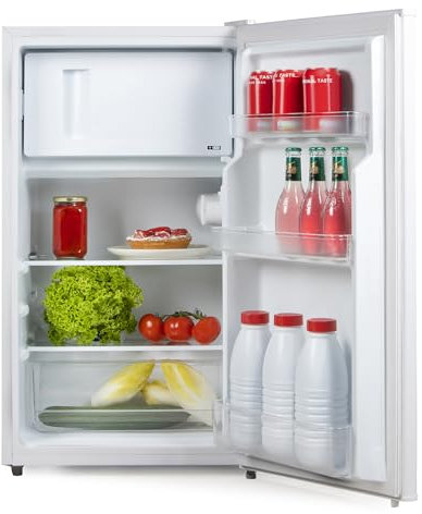 PRIMO PR176FR Frigo congélateur - D - 80L - Autonome – Blanc