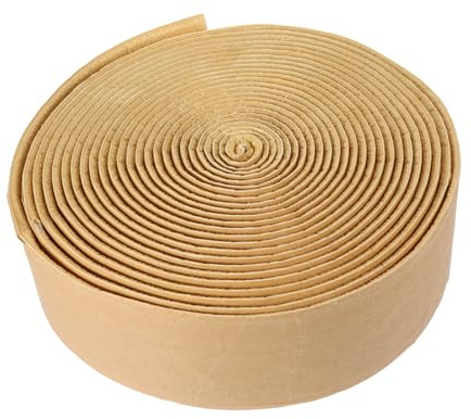 DIYEAH Moulures Murales En Mousse 3d Autocollantes Résistantes à L'humidité, Bande Adhésive Flexible Dorée Sculptée, Profilé D'angle Décoratif Pour Salle De Bain Cuisine, Rouleau 10 Mètres