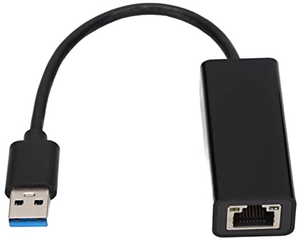 Tomantery Adattatore Ethernet USB 3.0 Switch di Trasmissione Stabile Adattatore LAN per XP Vista OS X, di Rete Switch 1000Mbps per Accessori per Computer