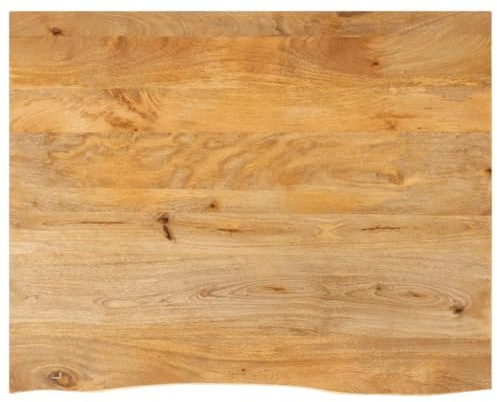 Mango Wood Live Edge-bord mångsidig ersättning för hem och kommersiellt bruk lätt att rengöra, perfekt för middagar och evenemang stilfull rustik dekor