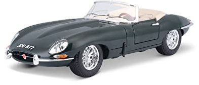 BBurago 18-12046 - Gold Collezione 1:18 Jaguar E Cabriolet 1961 grün