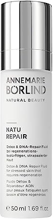 ANNEMARIE BÖRLIND NATUREPAIR Detox & DNA-Repair Fluid 50ml | Gesichtsserum Für Zellerneuerung, Reparatur strapazierter Haut, Schutz vor UV-Belastungen, Abbau geschädigter Proteine