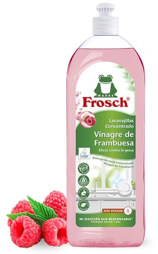 Frosch Concentrato per lavastoviglie a mano, Lampone, Nero, Standard, 750 ml