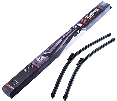 EINPARTS Scheibenwischer mit Spoiler Vorne Länge 1: 530mm Länge 2: 480mm Flachbalkenwischblatt Kompatibel mit VW Golf 4 Schrägheck 1J1 Top Lock für Linkslenker EPWBDC2119