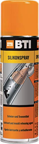 BTI Silikonspray ersetzt das Kabelgleitspray farblos viel bessere Schmiereigenschaften 400ml Geeignet für alle täglich anfallenden Arbeiten bei denen Teile zu schmieren