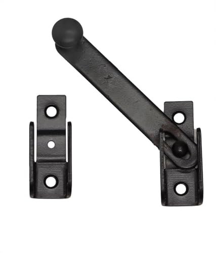 Wovar Cierre negro para contraventanas 120 x 60 mm - Por unidad