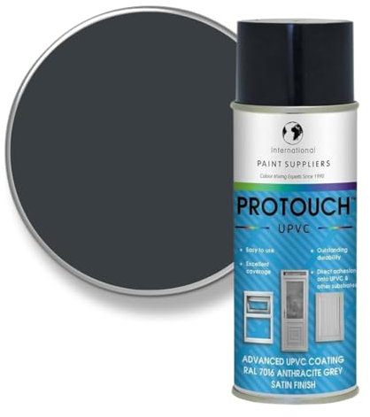PROTOUCH RAL 7016 UPVC Paint Aerosol Cabinet Doors House Paint 400ML (Matt Finish)