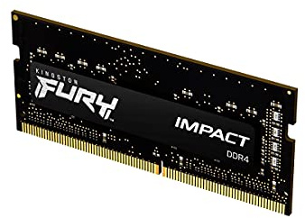 Kingston FURY Impact 32 GB 3200MHz DDR4 CL20 Laptop Memory Single Module KF432S20IB/32