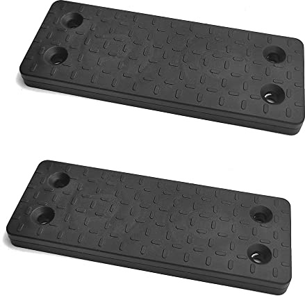 ATFLBOX Magnete per Pistola Fondina Porta Pistola Magnetica nominale 20kg, Porta Pistola Nascosto in Gomma AntiGraffio per Pistola Fucile in Veicolo Camion Auto Parete e scrivania (Confezione da 2)