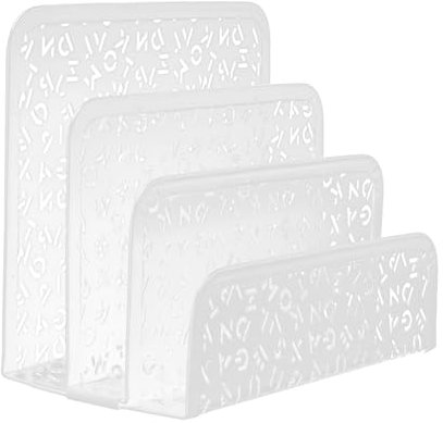 Gogogmee Schreibtisch-akten-organizer Brief-organizer Aktenhalter Umschlaghalter Schlichtes Design Metallregal Für Büro Schule Zuhause