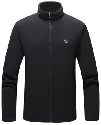 Men’s Heated Jacket, Electric Heated Jacket with 3 Adjustable Heating Levels 9 Heating Zones, Lightweight Flexible Warming Jacket for Winter Outdoor Skiing Camping Hiking(Black (women's model),XL)