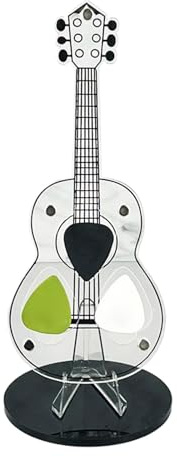 Soporte De Exhibición De Púadora De Guitarra-Soporte De Plectro De Guitarra, Marco De Pantalla De Acrílico, Soporte De púas De Guitarra | Portapúas Compacto Para Recogida Y Almacenamiento Effic