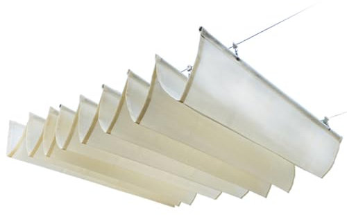 Ausziehbares Wellen-Sonnensegel, Pergola, Markise für Außenbereich, Garten, Terrasse, sonnenbeständig und wasserdicht, Deckdach-Schattenabdeckung für Sonnenschutz, 1,4 x 3 m