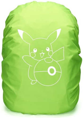 Jiahuade Regenschutz Schulranzen,Regenhülle Rucksack,Schulrucksack Regenschutz Reflektierend,Regenüberzug Rucksack,Schulrucksack Cover,Backpack Rain Cover