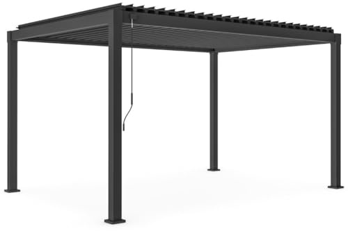 Pergola Garda Bizzotto Antracite (3 x 4 m)