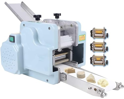 Impastatrice, impastatrice verticale, macchina per gnocchi da forno commerciale, macchina per ravioli automatica da 8 cm, macchina per pasta elettrica da 3 mm in acciaio inossidabile, per ri