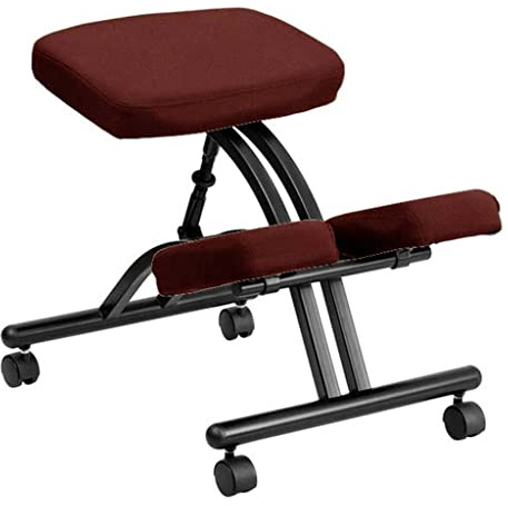 Ergonomischer Kniestuhl mit Rollen, höhenverstellbarer Hocker für Haltungskorrektur und Komfort