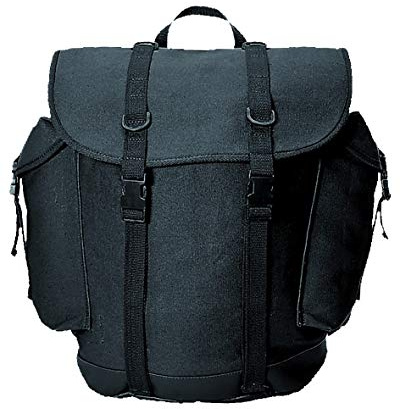 Mil-Tec Zaino da Montagna Bundeswehr Nuovo Modello 25 Litri (Nero)