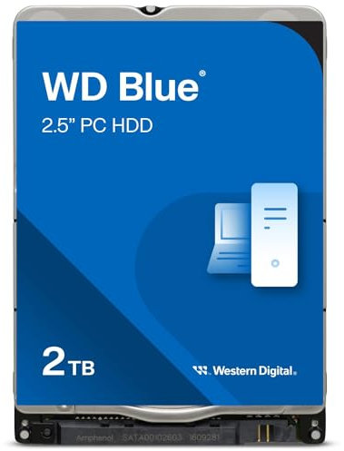 Western Digital 2 TB SATA 2.5 Hard Drive - Blue