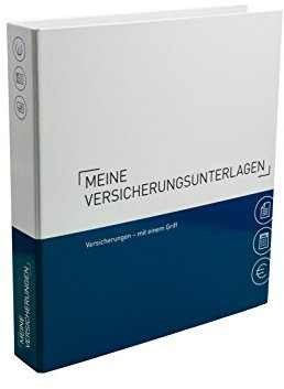 Ringbuch A4 für Versicherungen - Themenringbuch mit Register & Trennblättern - Optimale Strukturierung und Ablage aller Unterlagen im Bereich Versicherung - Für Versicherungsunterlagen