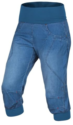 Ocun W Noya Short Jeans Blau, Hose, Größe L - Farbe Middle Blue