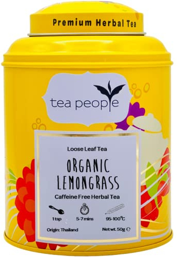 Organic Lemon grass - 50g Tin Caddy