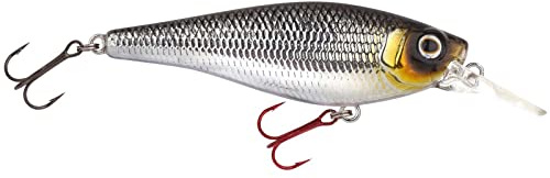 Spro IKIRU SHAD 70SL 7cm Wobbler Kunstköder für Forelle Barsch, Farbe:Pompano