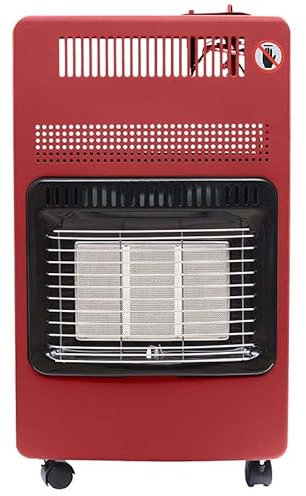 bion electrics Stufa a gas infrarossi ituano 4,2kw, pieghevole, potenza 4,2 kw, sistema ods, vano portabombola