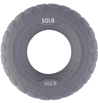 Silikon-Handgriffverstärker, Silikon-Handgriffverstärker-Ring | Fingergriff-Training | Griffkrafttrainer, Unterarmtrainer für Handmuskeltrainer, Stressabbau, Grifftraining