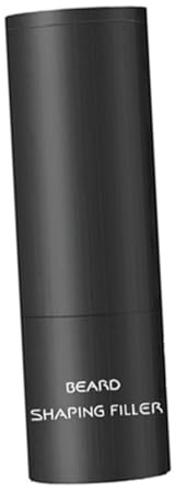 Homoyoyo Bartfüllstab Tiefbraun mit Mini-pinsel Professioneller Bart-shaping-filler und Concealer für Männer Einfaches Stylen und Verdichten Natürlicher Look als für Bartträger