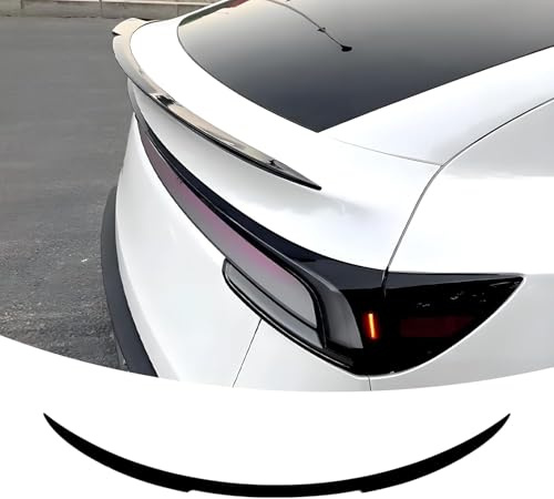 GKXTLTONG Auto Heckspoiler für Tesla Model Y Juniper 2025 2026, Look Body Kit Rear Wing Trunk Spoiler Wing Tail Improved Handling Rear Boot Aerodynamic