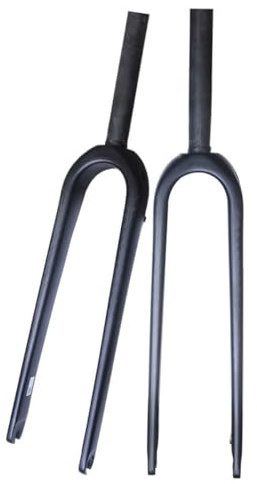 NURUGURE Vélos de Route Gravel, fourches rigides, Fourche en Fibre de Carbone 700c, Freins à Disque Droits/Coniques de 28,6 mm, axe traversant Avant de 12 x 100 mm, Blocage Rapide de 9 x 100 mm