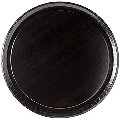 Solut 74557 SBS Paper Take-and-Bake Pizza Tray, 17 Diameter, Black, for 16 Pizza (Case of 150)