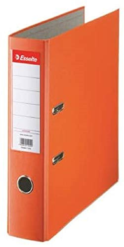 Esselte Dossier DIN A4, série O, largeur du dos 75 mm, plastique, lot de 1, 11234, large, orange