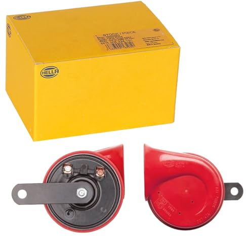 HELLA Fanfare - STYLE HORN TE24 - 12V - 110dB(A) - Frequenzbereich: 400Hz | 3FG 007 424-001, Fanfare