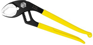 Tsunoda, WP-300SC-S, Soft Resin Jaw Water Pump Pliers w/Built-in-Spring, 300mm