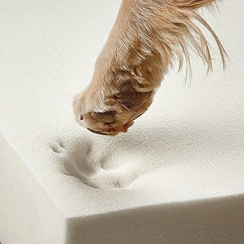 100% Visco Elastic Cool Gel Memory Foam Off-Cut for Dog Beds and Cushions Certified Foam Supportive, Pressure Relief Temperature Sensitive & Pain Relief (18 x 27 x 2 inches)