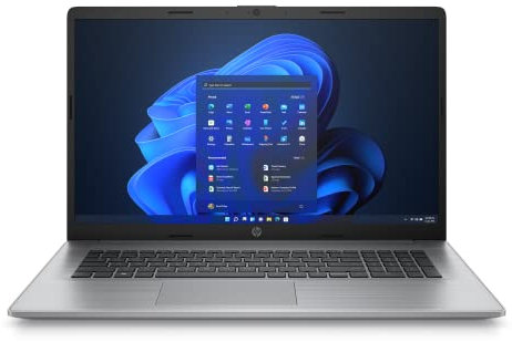 HP 470 - Silber - 17,3 FHD - Core i5 1235U - RAM: 32GB - SSD: 2000GB - Windows 11 Pro #mit Funkmaus +Notebooktasche