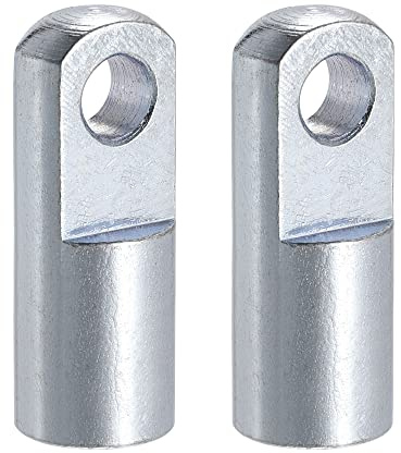 sourcing map Gabelkopf M8x1,25 Innengewinde 42mm I Typ 2 Stück | Luftzylinderstange Stecker