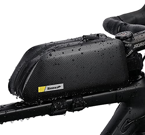Rhinowalk Bike Top Tube Bag 1.3L Waterproof and Stable Frame Bags for Bicycles Professional Cycling Accessories