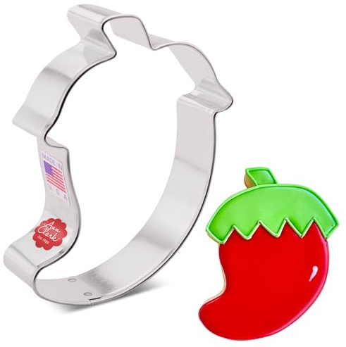 Ann Clark Cookie Cutters Ausstechform Chili Pepper 10,2 cm