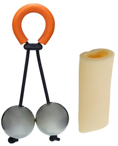 Male Enlargement Stretching Device Stretcher Gravity Balls Loaded Lifting Trainer Weight Strength Enhancement Extender for Men (D)