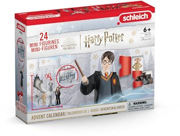 schleich HARRY POTTER Adventskalender 2025 – 99175 | detailgetreue Sammelfiguren & Spielfiguren | Geschenkidee für Kinder ab 6 Jahren & Sammler | Weihnachtskalender mit 24 Figuren & Zubehör