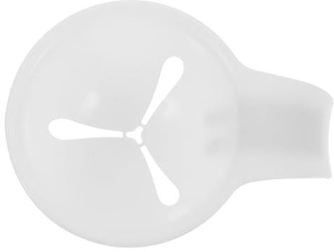 Milisten Handheld Plastic Egg White Yolk Separator Tool Mini Kitchen Gadget for Baking and Cooking Sturdy Egg Filter