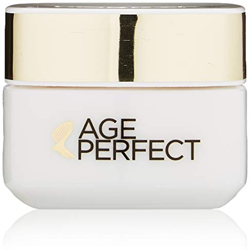 L'Oréal Paris Augenpflege, Age Perfect, Anti-Aging Feuchtigkeitspflege, Stütz-Effekt und Straffheit, Für reife Haut, Mit Soja-Ceramid, 15 ml
