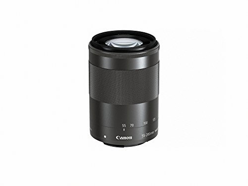 Canon Obiettivo STM stabilizzazione dell'immagine EF-M 55-200mm f/4.5-6.3 (nero)